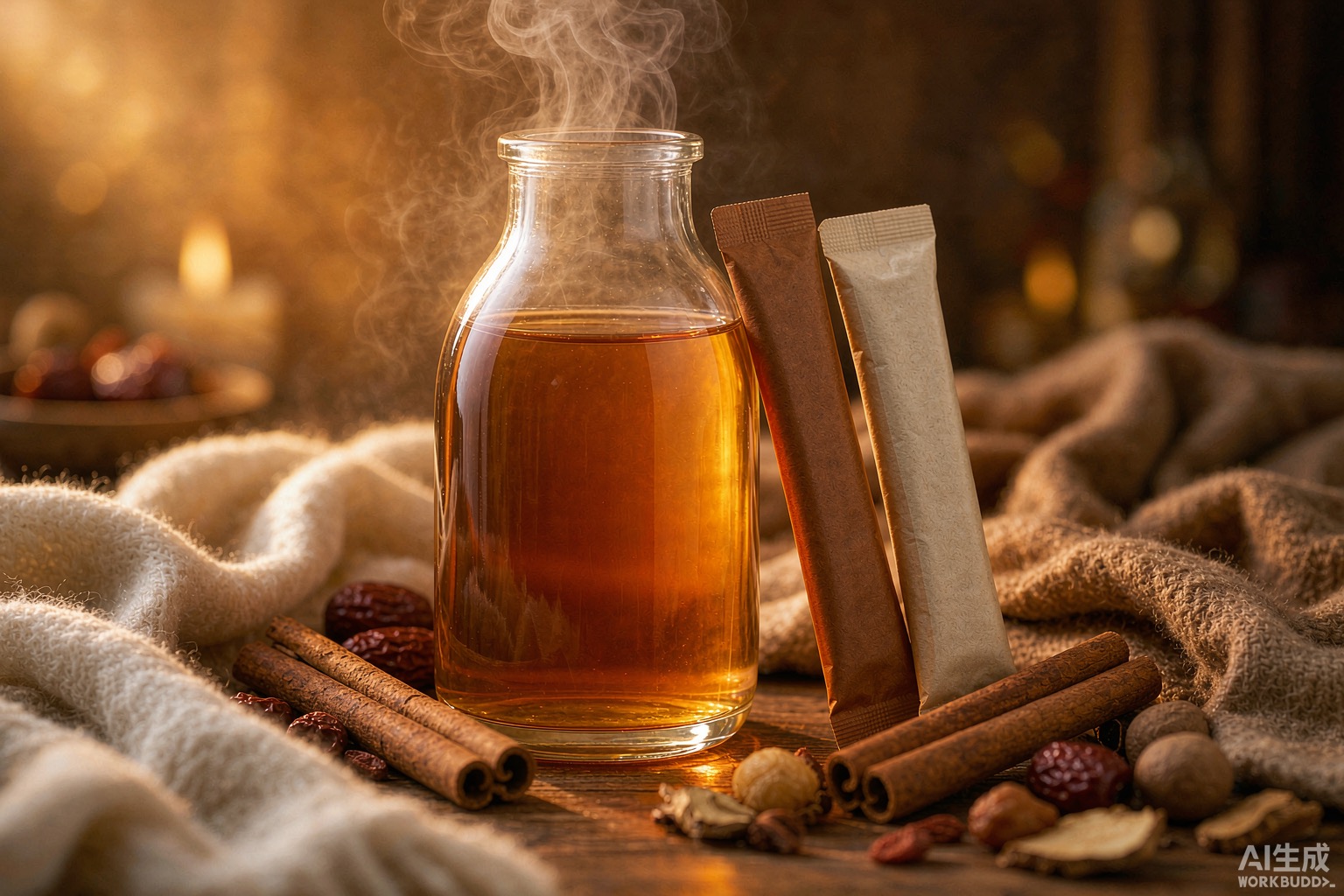 مشروبات الجينسنغ الدافئة, المشروبات الجاهزة للشرب, موسم الشتاء