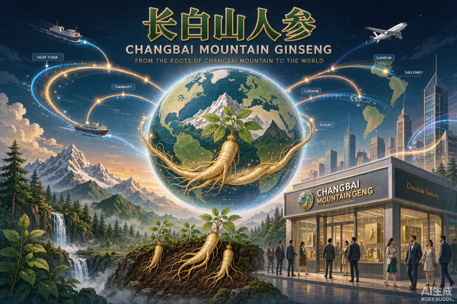 changbai mountain ginseng global brand