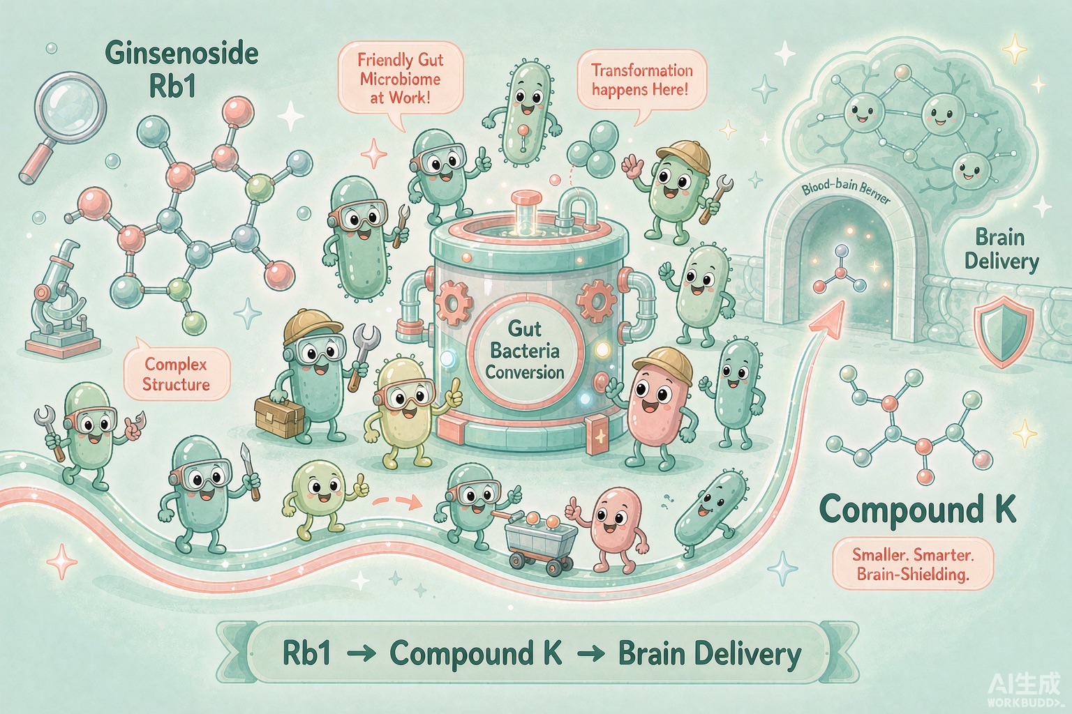 compound k gut microbiota ginseng