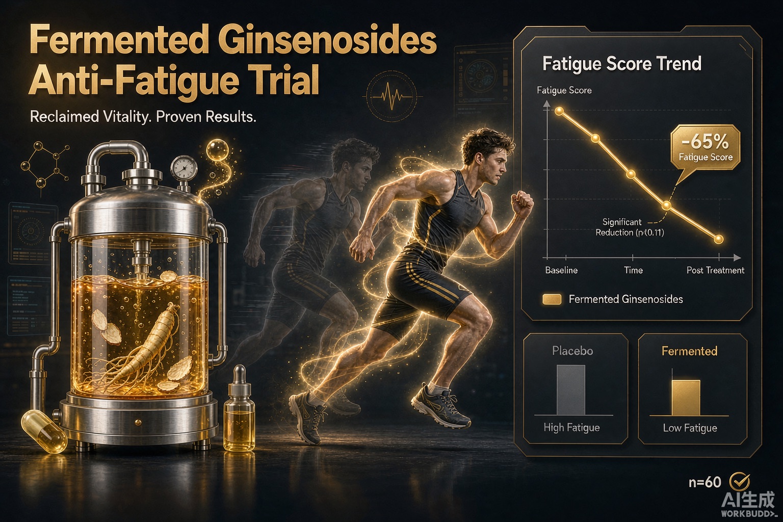 fermented ginsenosides anti fatigue
