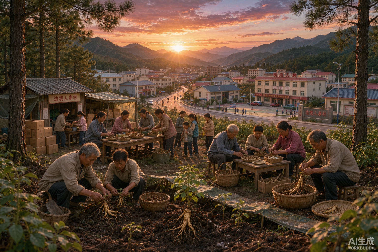 ginseng border county prosperity
