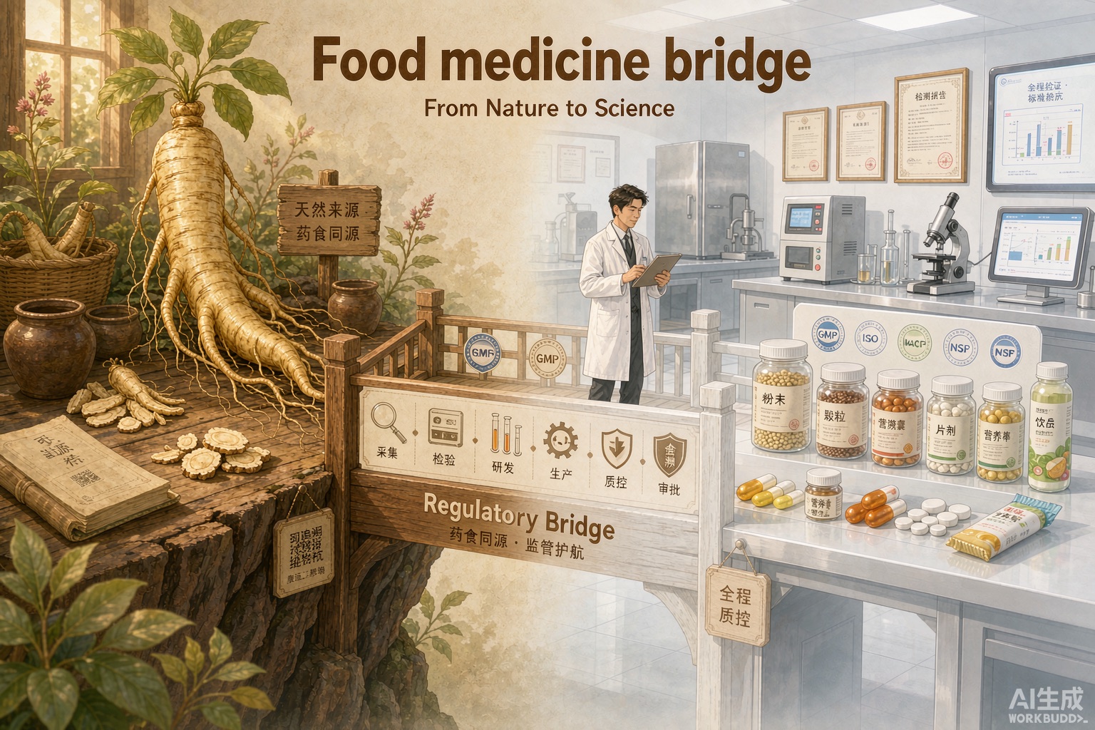 ginseng food medicine conversion