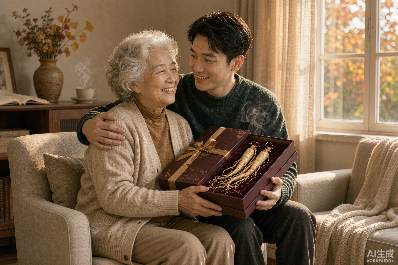ginseng gift for parents autumn wellness