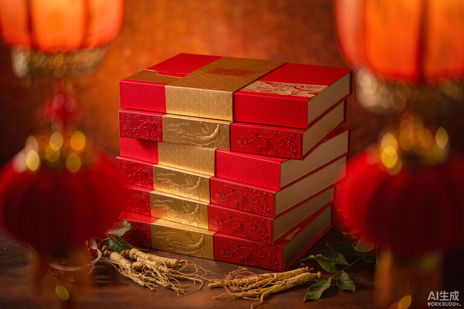 ginseng gift set wholesale, Chinese New Year 2027 gifting, ginseng gift box supplier