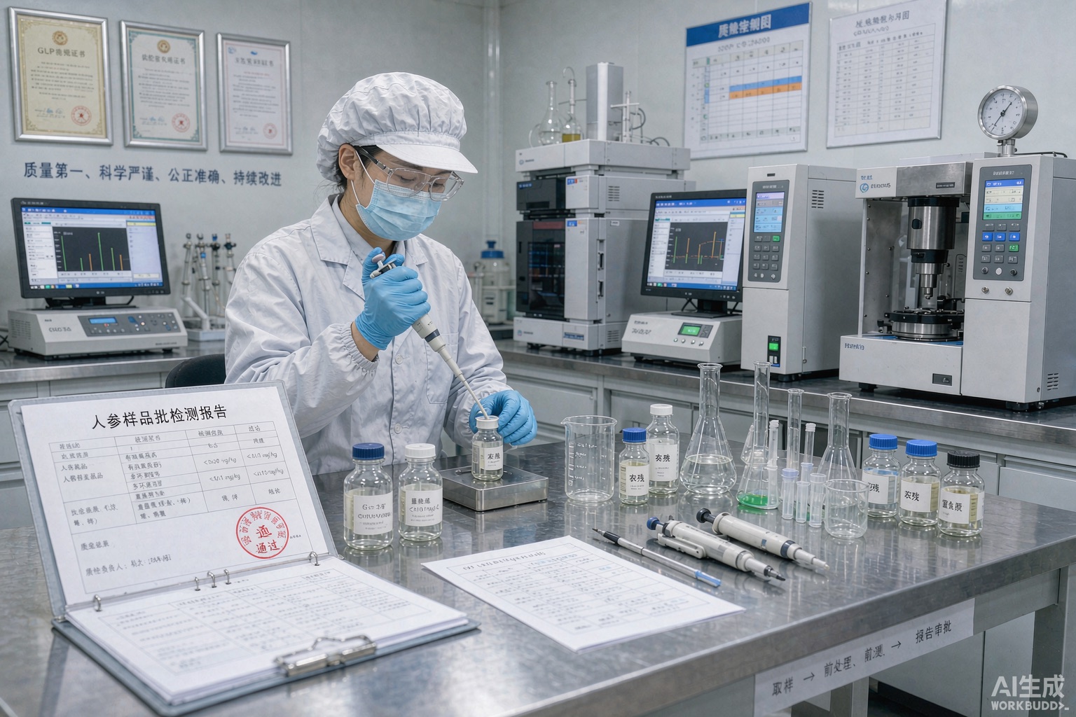 ginseng multi batch quality sampling