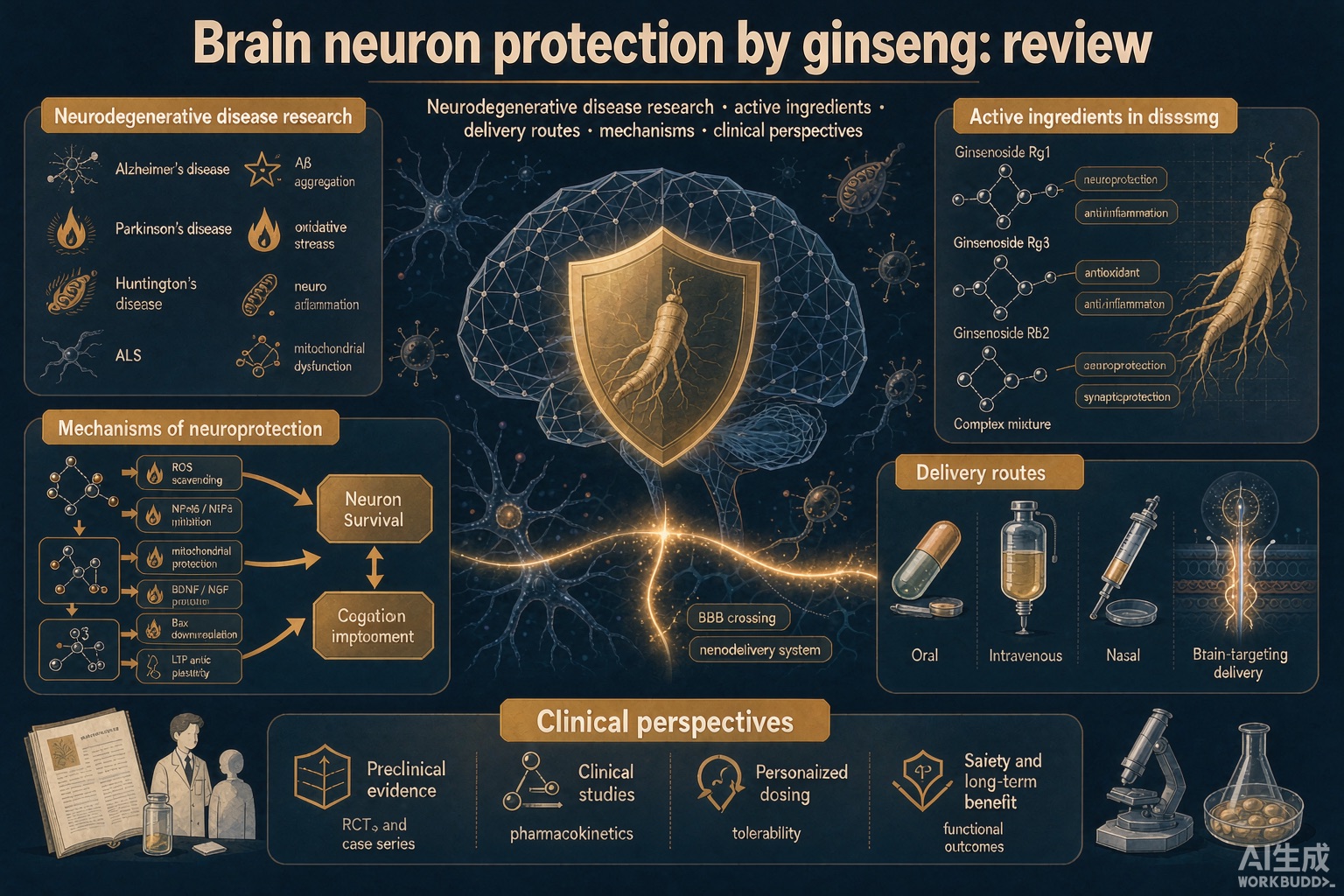 ginseng neurodegenerative review