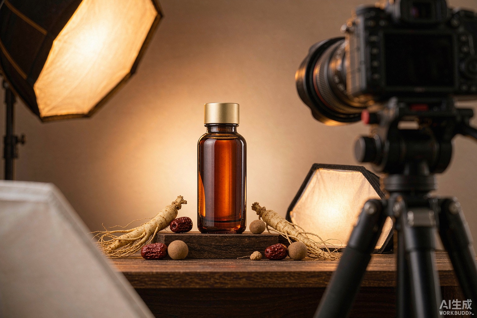 تصوير منتجات الجينسنغ, ecommerce product photography, قوائم أمازون وصور المنتجات