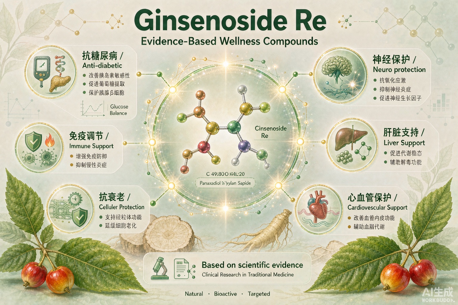 ginsenoside re anti diabetic neuro benefits