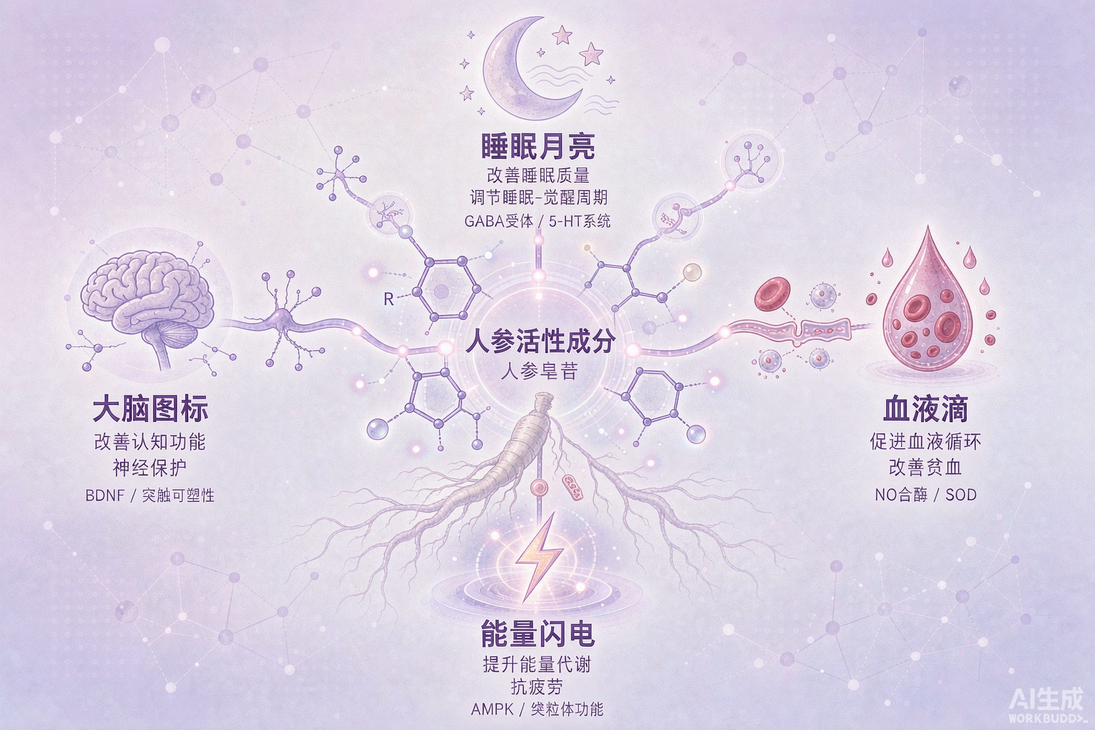 ginsenoside sleep memory research map