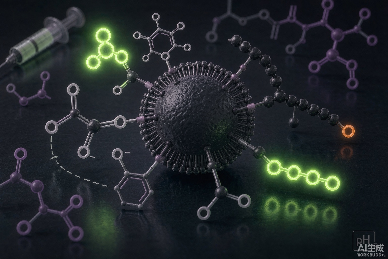 sulfated acylated ginsenoside modification