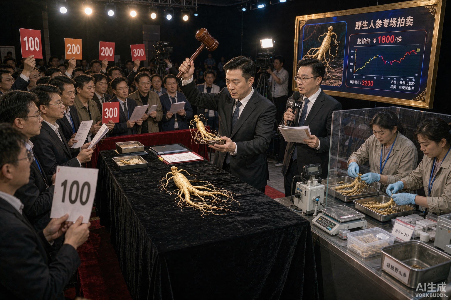 wild ginseng auction livestream