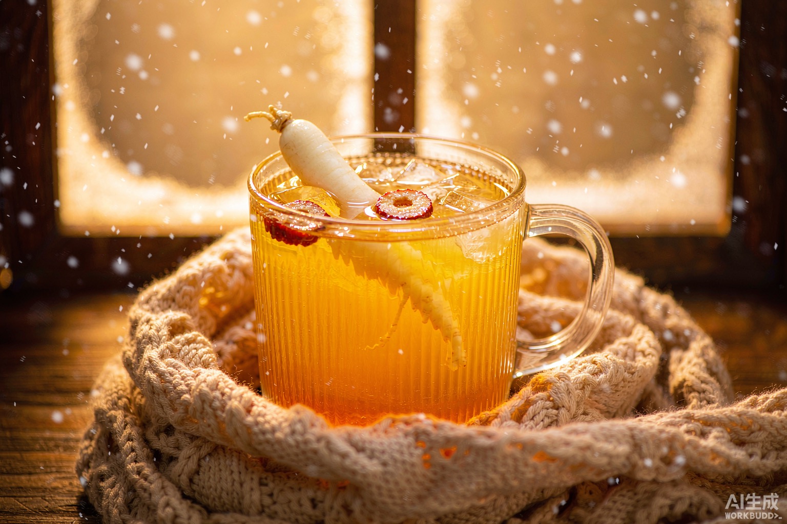 winter energy drinks ginseng opportunity, seasonal energy drink market, warm ginseng tonic winter